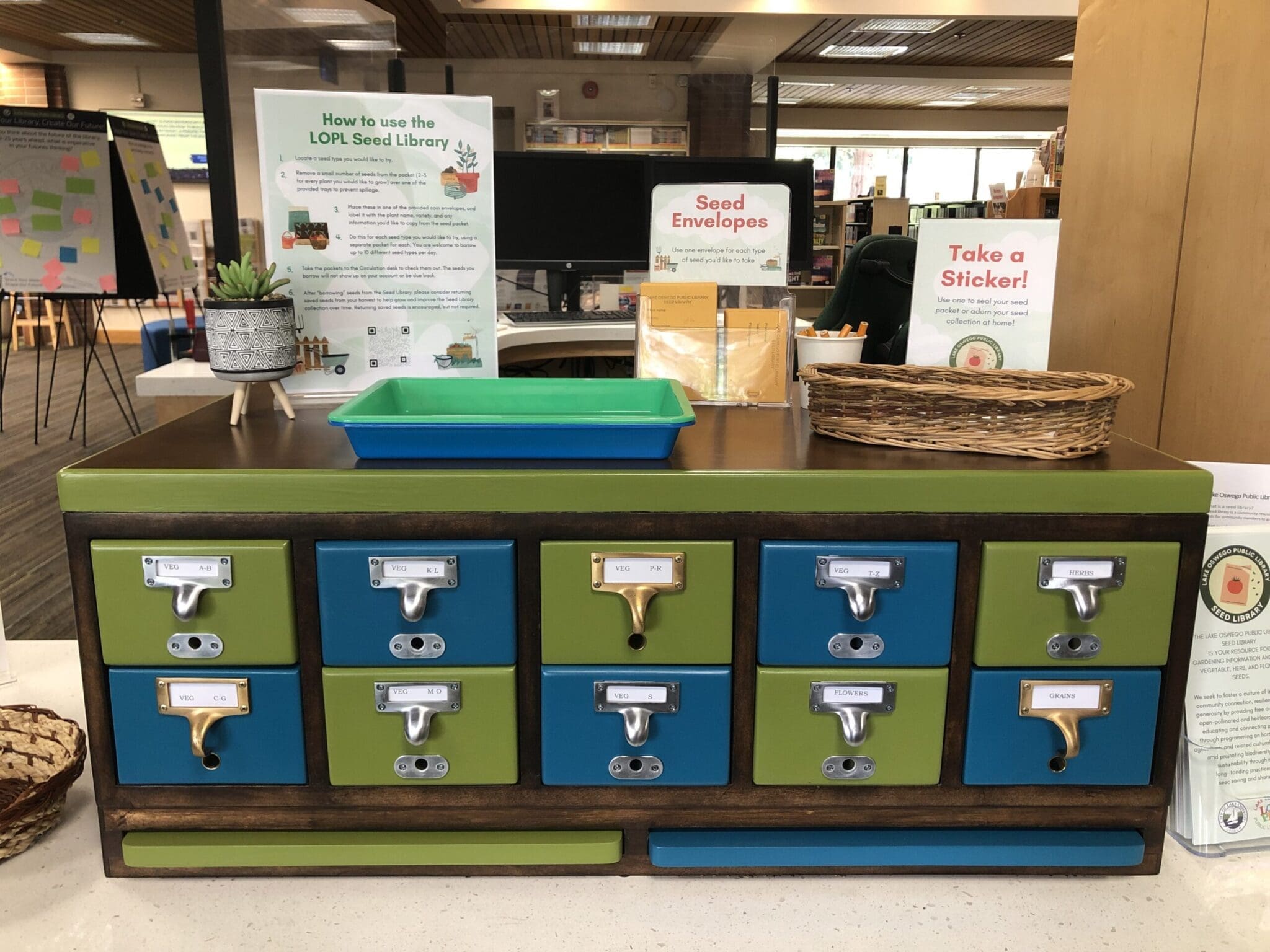 Lake Oswego Public Library Seed Library