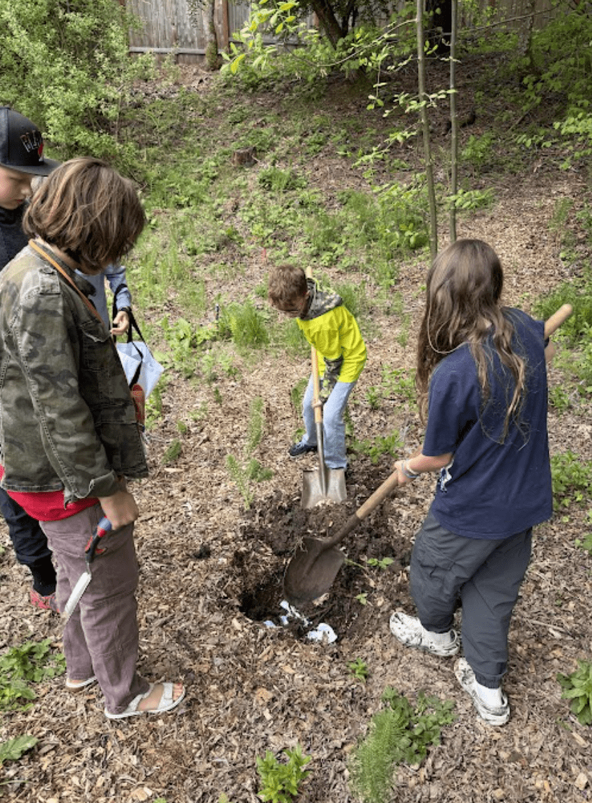 Step 2: bury those undies for 60 days