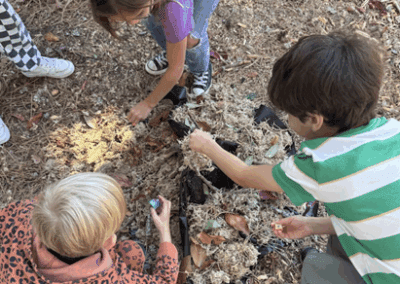 Hands-On Learning and Habitat Restoration: OLWC Engages Students This Fall