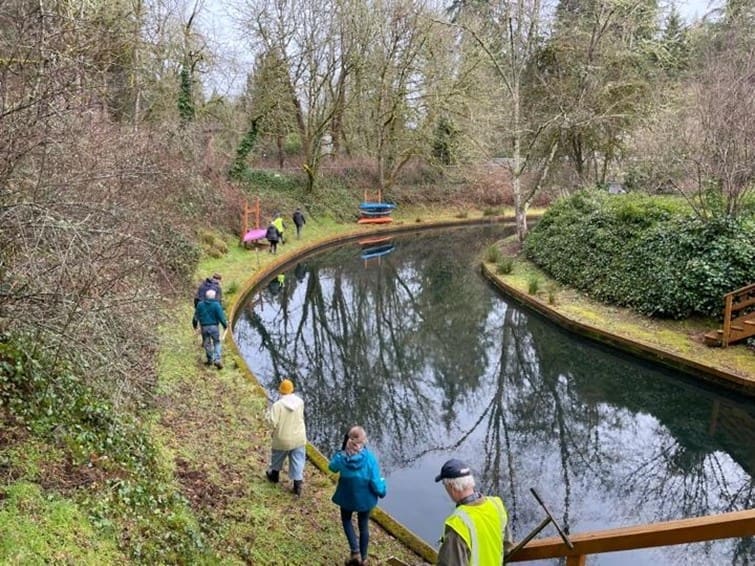 Canal looking at the left side